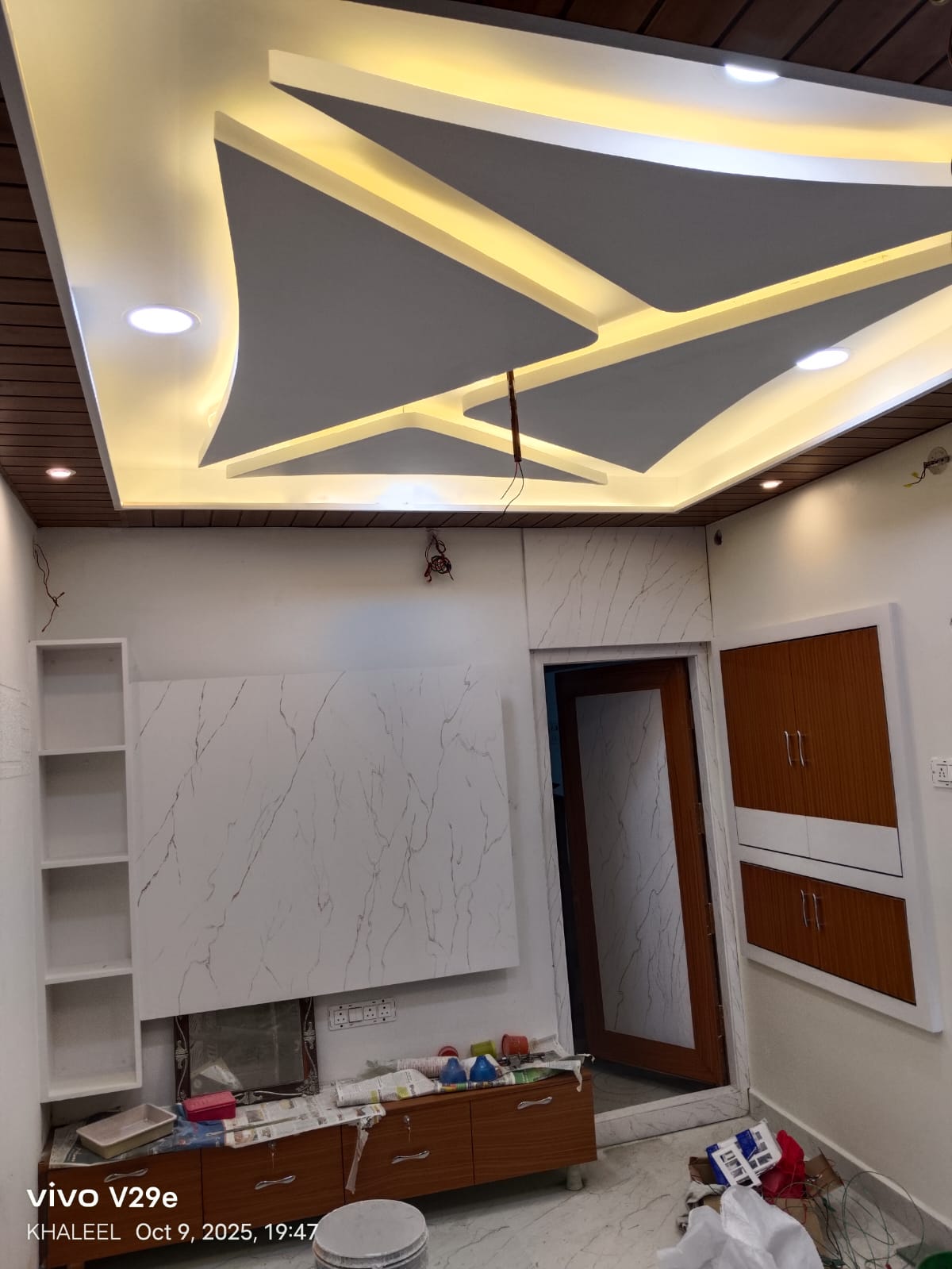 Luxury Ceiling Detail by KG Painters in Kurnool