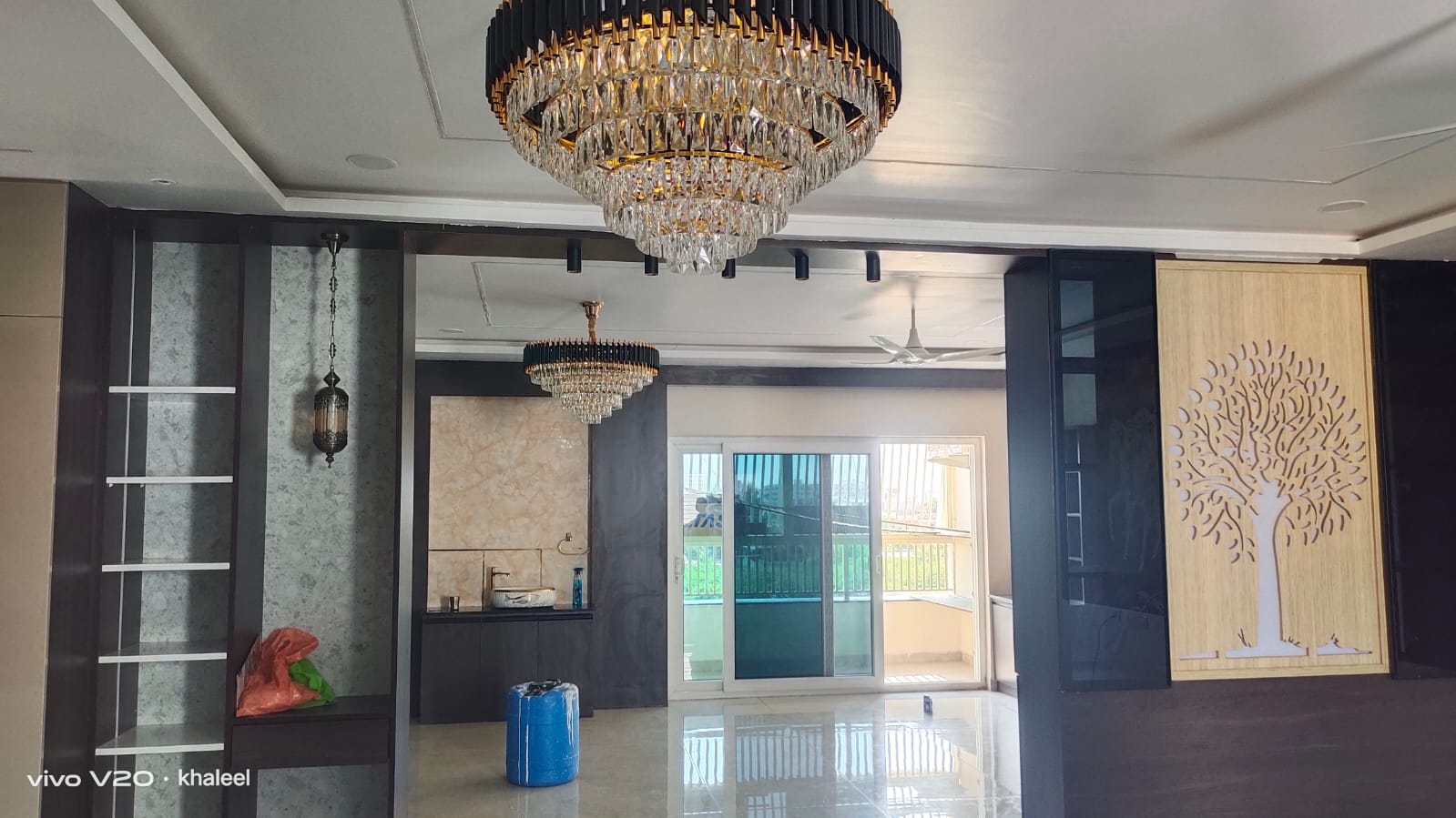 Premium Living Room Finish by KG Painters in Kurnool